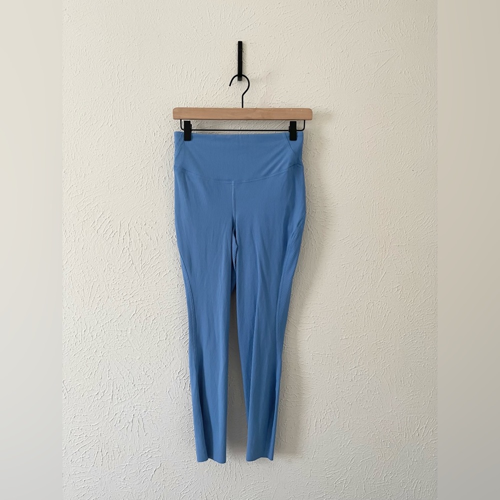 Lululemon Yoga Ribbed High Rise Leggings Size 6